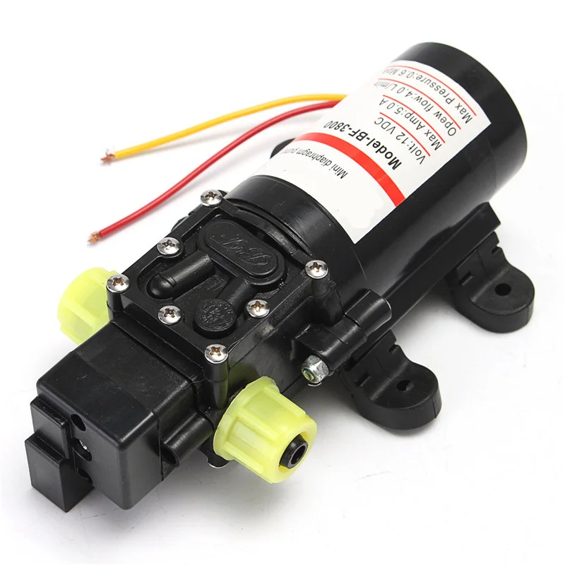 DC 12V Water Pressure Self-Priming Diaphragm Pump for Caravan/RV/Boat/Marine Boat DC 12V Water Pressure Self-Priming Diaphragm Pump for Caravan/RV/Boat/Marine Boat