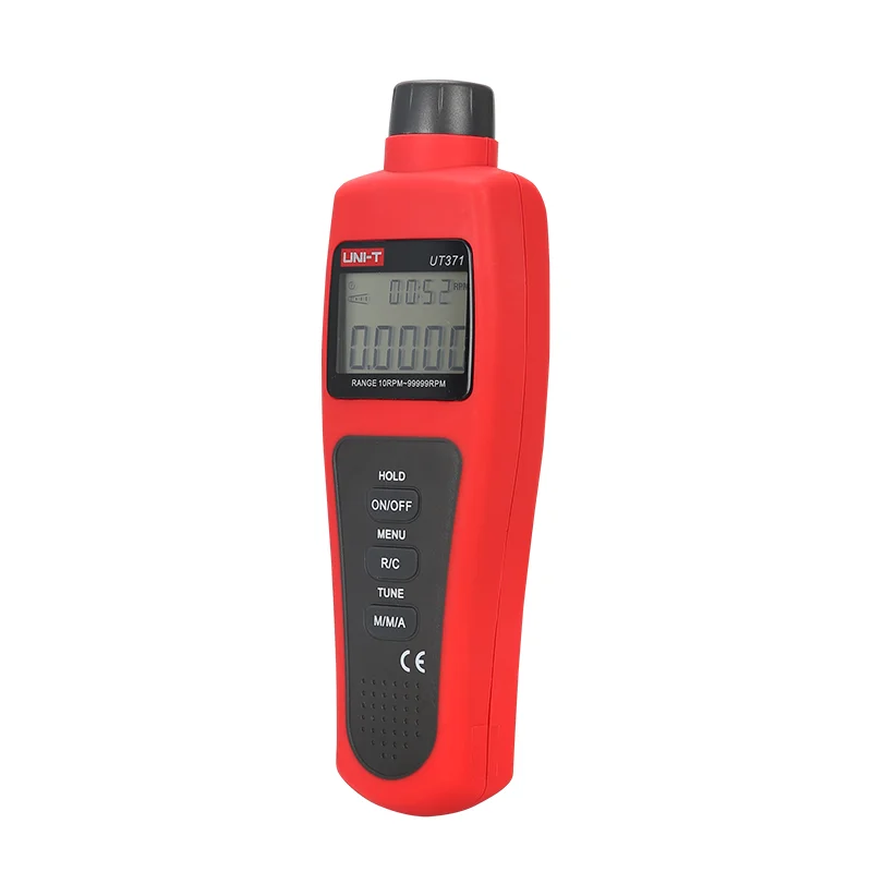 

UNI-T UT371 digital tachometer Non-Contact 0~99999 MAX/MIN/AVG Target Distance 5~20cm Speed Measuring Instruments