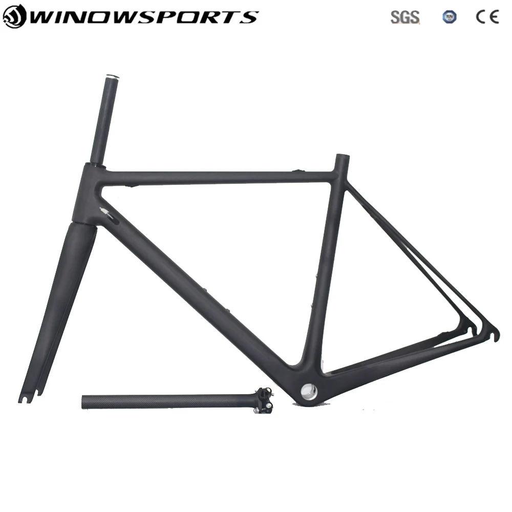 Carbon road frame