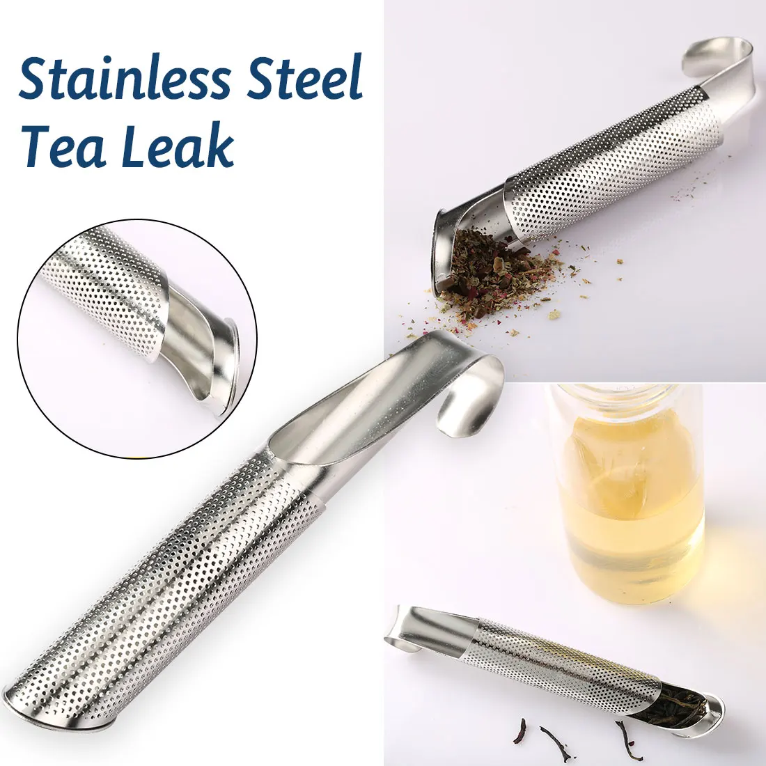 Чайные инструменты из нержавеющей стали для заварки чая труба дизайн металлический Чайный фильтр для кружки необычный фильтр для пуэр травяной чай кухонные аксессуары