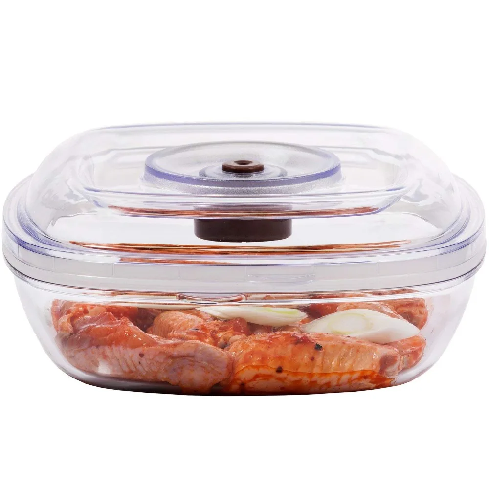 

GERYON Vacuum Seal Container for Food Savers Storage with Vacuum Hose, 1.05 QUART(1 LITER)