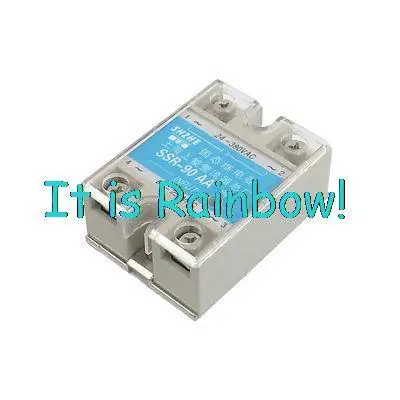 

Free Shipping Temperature Controller 80-250VAC / 24-380VAC SSR 90A AC-AC Solid State Relay