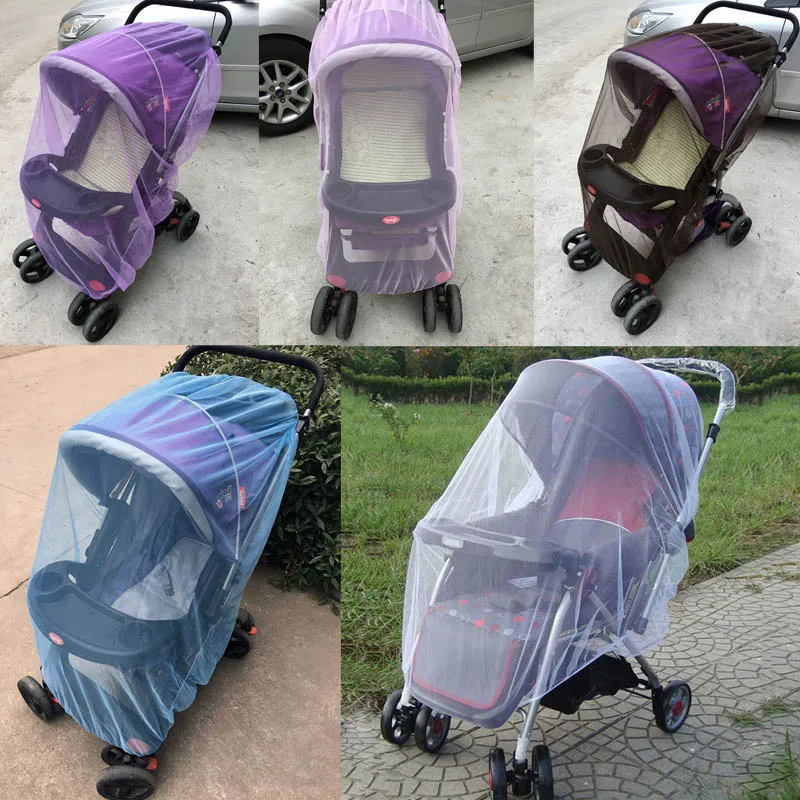 

Summer 1Pcs 150cm Baby Stroller Pushchair Mosquito Net Insect Shield Safe Infants Protection Mesh Stroller Accessories Baby Care