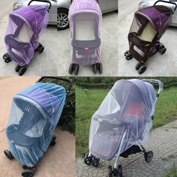

Summer 1Pcs 150cm Baby Stroller Pushchair Mosquito Net Insect Shield Safe Infants Protection Mesh Stroller Accessories Baby Care