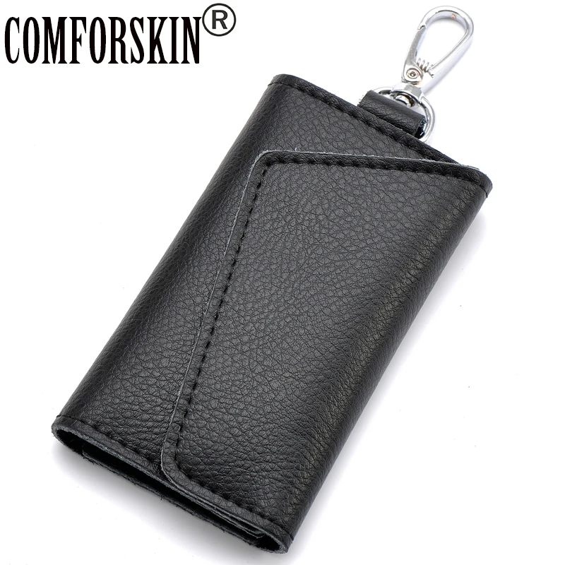 

2014 Fashion Multifunction Style Men's Genuine Leather Purse Car Key Wallets Fashion Women Housekeeper Holders12 Colours