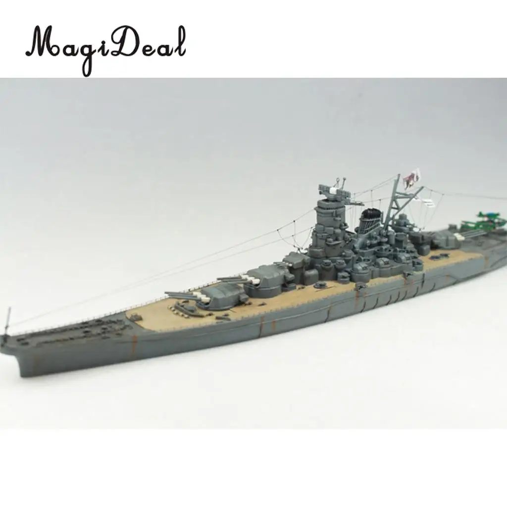

MagiDeal 1Set 1:700 Scale 30cm Plastic WWII Warship German Battleship Vehicles Model Kits for Adult Children Boys Toys Gift