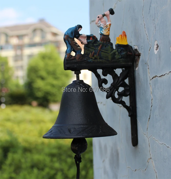 Caixa De Luz Antiga De Ferro Fundido Sino De Ferro Fundido Bem Vindo Jantar Pais Rural Hanging Wall Mounted Sino De Metal Ao Ar Livre Jardim Home Decor Frete Gratis Decorative Garden Accents Garden Hanging Decorationsgarden Project Aliexpress