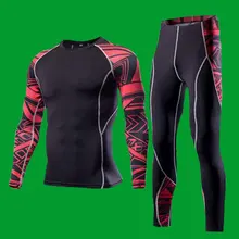 Новинка, зимнее термобелье, комплекты для мужчин, быстросохнущее, анти-микробное, стрейч, мужское термо нижнее белье, мужские кальсоны для фитнеса