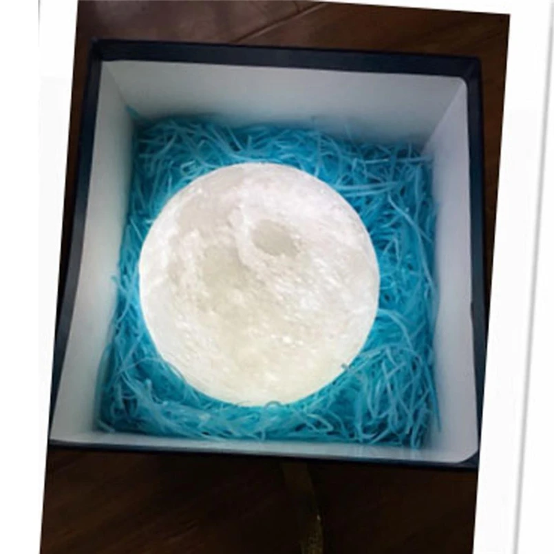Moon Lamp 3D USB LED Magical Moon Night Light Moonlight Table Desk Touch Sensor Color Changing Home Bedroom Decoraction F#5N08 (16)