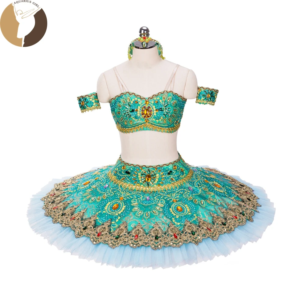Балетная юбка пачка La Bayadere для девочек костюм профессиональных танцев