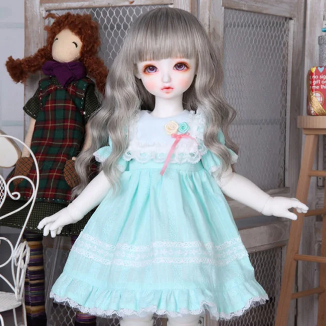 1/3 1/4 1/6 BJD кукла милый розовый синий платье одежда для Bjd куклы игрушки Аксессуары