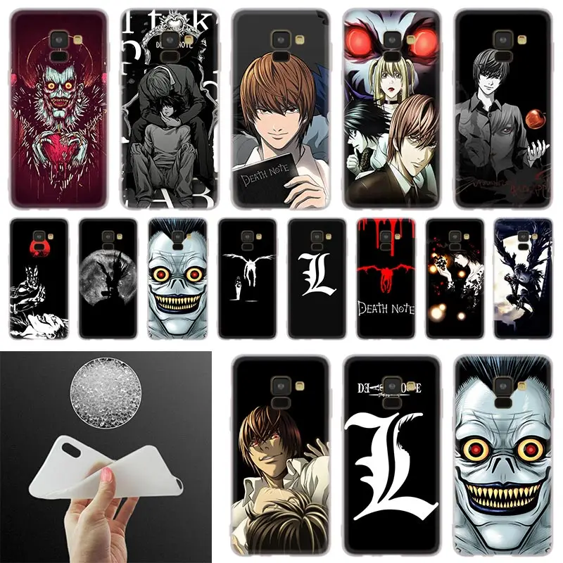 

Anime Manga Death Note Notebook Phone Case For Samsung Galaxy A10 A20 A30 A40 A50 A60 A70 A6 A8 Plus A7 A9 2018 A3 A5 2017 Cover