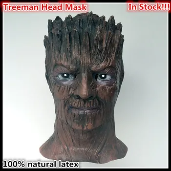 

Free shipping Halloween Party Cosplay Scary Treeman customized design mask special style latex mask Halloween cosplay Mask