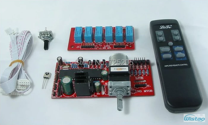 Amplifier Volume Potentiometer ALPS Remote-Control & Inputs Selection Kit for HIFI Audio DIY Upgrade Your System Free Shipping