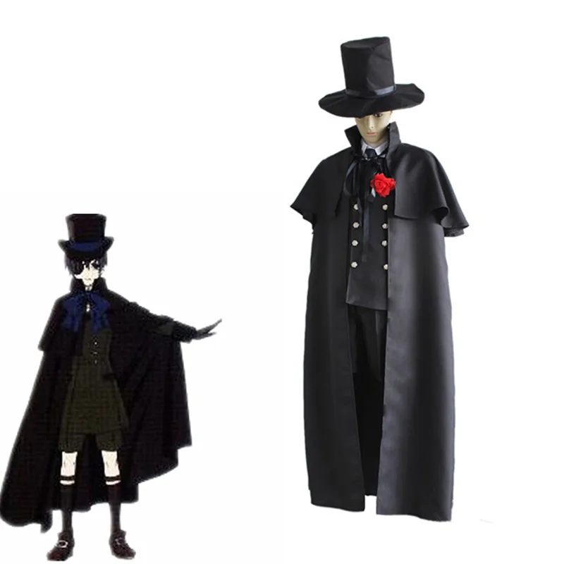 Ciel Phantomhive косплей аниме Черный Дворецкий костюм для вечеринки на Хэллоуин