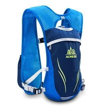 AONIJIE Outdoor 5.5L Running Backpack Lightweight Marathon Riding Hiking Sport Hydration Vest Bag for 250ml/350ml Water Flask