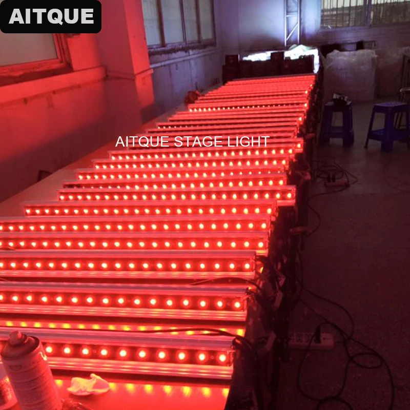 

16pcs Led bar 24x3w rgbw led stage light waterproof wall wash light led ip65 led downlight linear washer