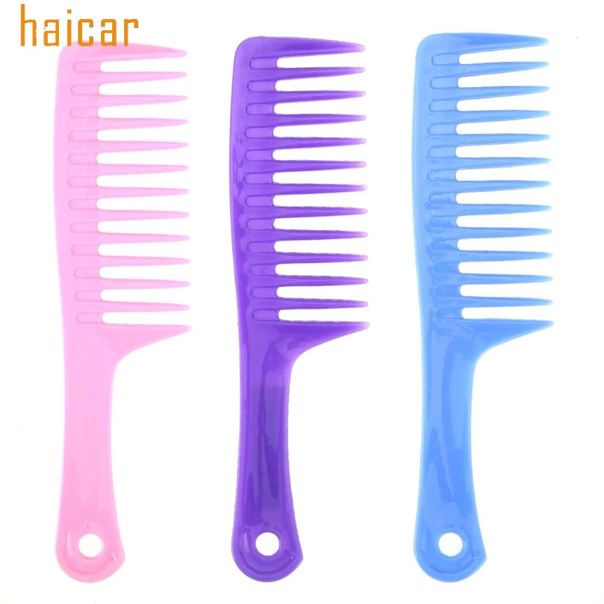 HAICAR Love Beauty женский 1 шт. пластиковый гребень для укладки волос с большими зубцами