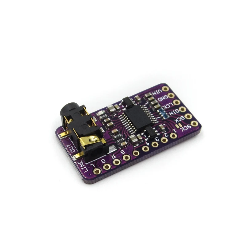 Интерфейс I2S PCM5102 DAC декодер GY плеер модуль для Raspberry Pi pHAT формат платы цифровой