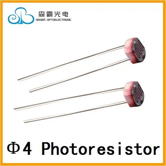 Фотопроводящие ячейки cd 4 мм/фоторезистор/датчик LDR/резистор управляющий