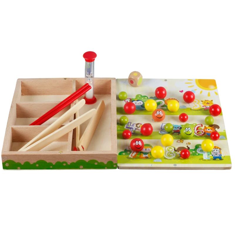  Children's toys folder Beads Early Education Center Puzzle Toys Intelligence Teaching aids parent-c - 32868101964