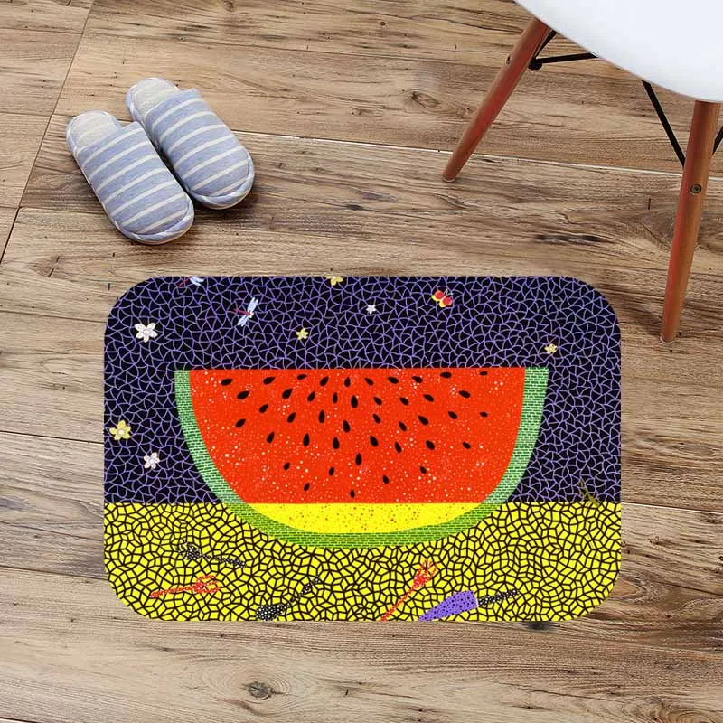 

Yayoi Kusama Work Doormat Custom Floor Mat Rug Indoor Outdoor Bathroom Mats Soft Anti-Slip Carpet