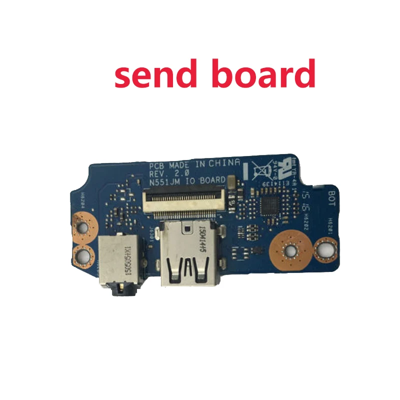 Плата + N551JW G551JW материнская плата для ноутбука For Asus G551JM N551J N551JM Тест 100% ok GTX960M 4 Гб i7