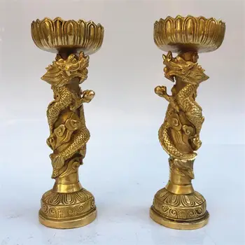 

SCY 1002+++The supply of Home Furnishing decorative candlestick Candlestick dragon high-grade metal handicrafts