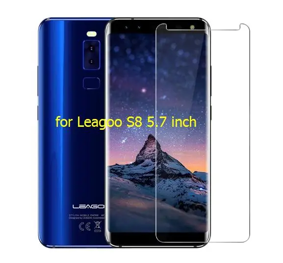 2 шт. 9H закаленное стекло премиум класса для Leagoo S8 5 7 дюйма Защитная пленка экрана