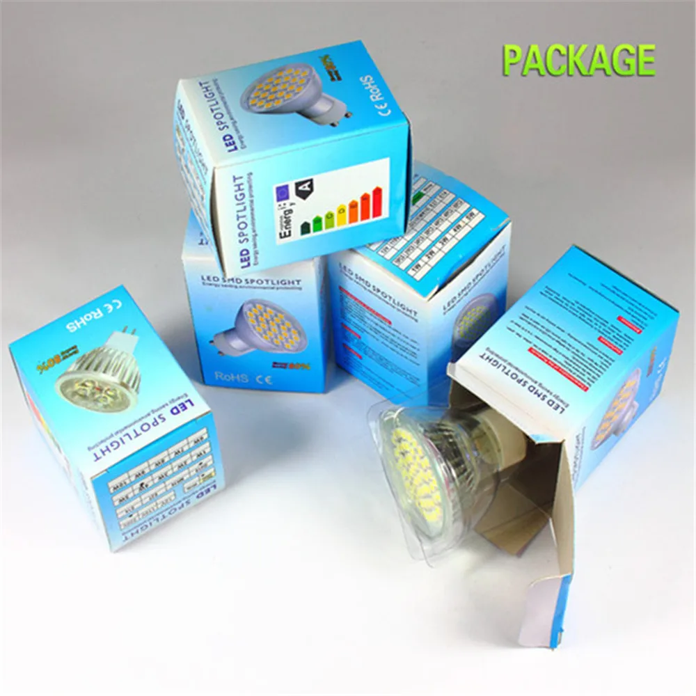 Точечная Светодиодная лампа GU10/MR16 2835 Вт 60 светодиодный одов 10 шт.|led light bulb|led bulblight