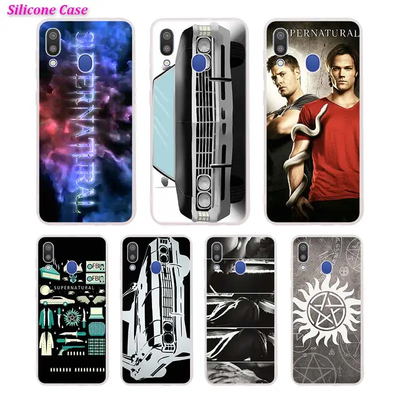

Silicone Phone Case Supernatural TV show Printing for Samsung Galaxy A70 A50 A40 A30 Phone bag Cover