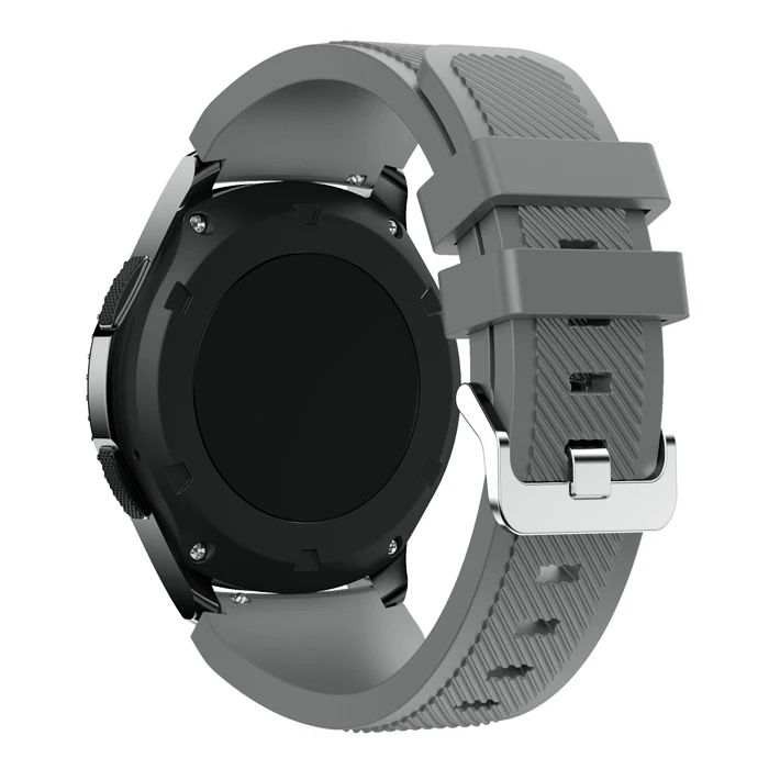 Браслет спортивные силиконовые часы ремешок для samsung Шестерни S3 классический Frontier 22 мм 46 мм ремешки замена наручные аксессуары