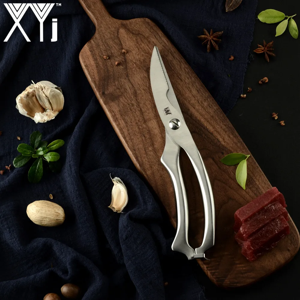 XYj кухонные ножницы для курицы утки рыбы костей резак птицы столовые приборы