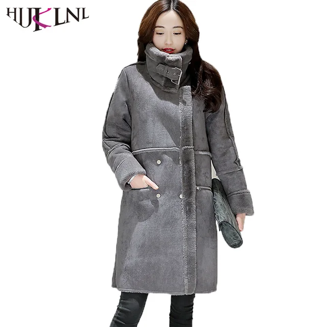 Hijklnl abrigo mujer abrigo largo chaqueta de Invierno