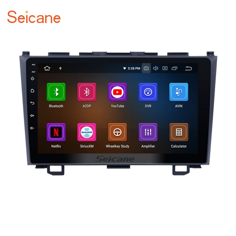 Автомагнитола Seicane мультимедийный проигрыватель на Android 9 0 дюймов GPS-навигация