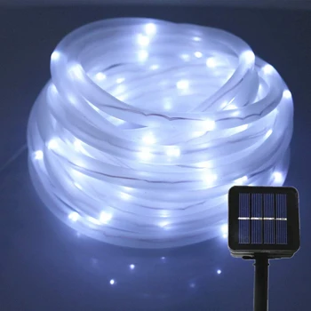 

Garden Solar Light 100 LED String Lights 8 Modes Copper Wire Tube Solar Lamp Lumiere Solaire Exterieur Holiday Garden Decoration