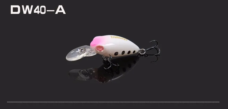 Tsurinoya 3 шт. 32 мм 2,7 г кренкбейт 3D рыбные глаза искусственная приманка с тройными крючками Реалистичная поддельная приманка случайный цвет