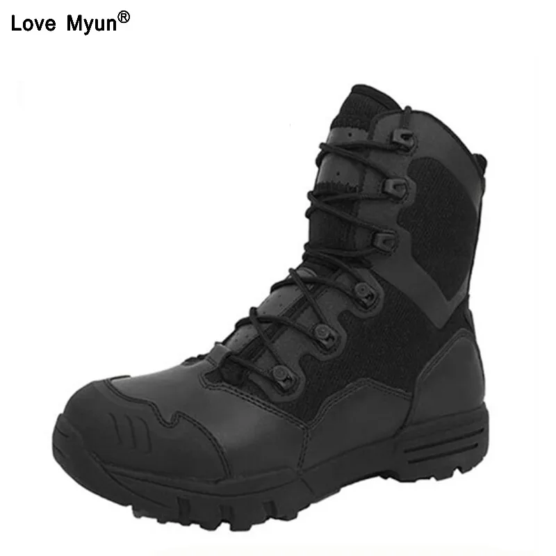 Winter Men Military Boots Leather Special Force Desert Tactical Combat Army Boots Men's Safty Work Shoes733 Winter Men Military Boots Leather Special Force Desert Tactical Combat Army Boots Men's Safty Work Shoes733
