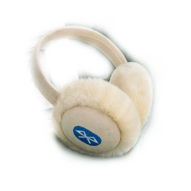 wireless bluetooth headset Cute Girl Women Gift Warm Plush Earmuff Headphones Fluffy Female