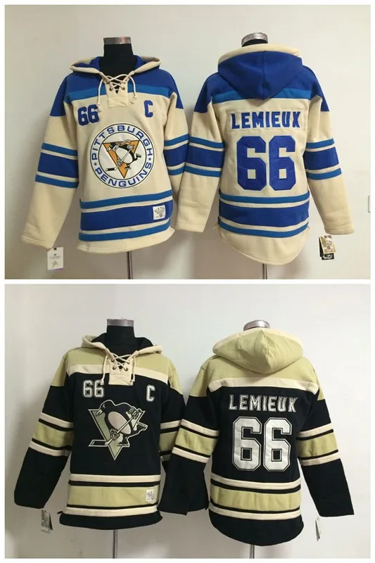 old time hockey penguins hoodie