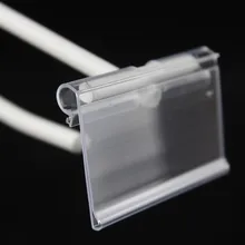 Ширина 45 мм крючок вешалка держатель этикетки проволочная полка цена талкер билета знак пластиковые зажимы бирка рамка данных полоса рекламный листок знак клип