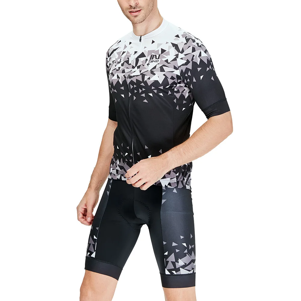 New Mens Cycling Short Jersey 3D Padded Bib Shorts Breathable Bike Race Shirts
