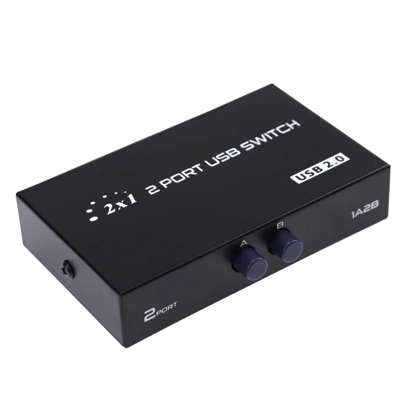 2 порта Ручной USB 0 распределительная коробка устройства для компьютера обмена 1