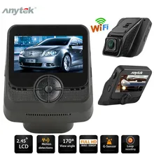 Driving Recorder Camera 2.45 WiFi Car DVR Camera Video Recorder 170 Degree 6G Lens WDR G-sensor Dash Camera In Car Video A50 original philips cvr 108 car dvr camera 130 degree driving video recorder dash camera 1080p with g sensor wdr night vision