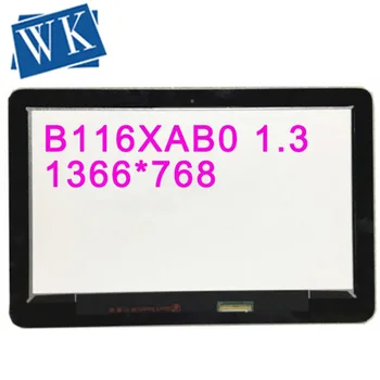 

Free shipping 11.6"inch LCD Touch Screen Digitizer Assembly Fit For HP Probook x360 11 G B116XAB01.3 Laptop Lcd Screen
