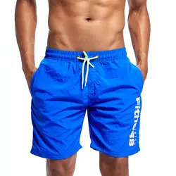 Мужские Пляжные повседневные брюки до колена быстросохнущая дышащая ткань европейский и американский серфинг и пляжные шорты