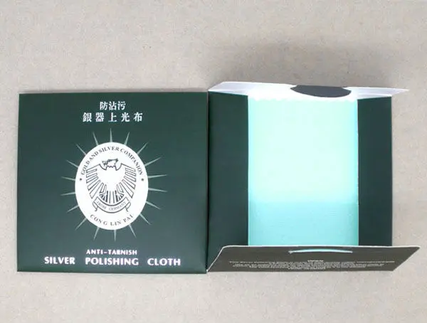 

10PCS Silver Jewellery Polishing Cleaner Cloth Anti Tarnish #22761 FREE SHIPPING