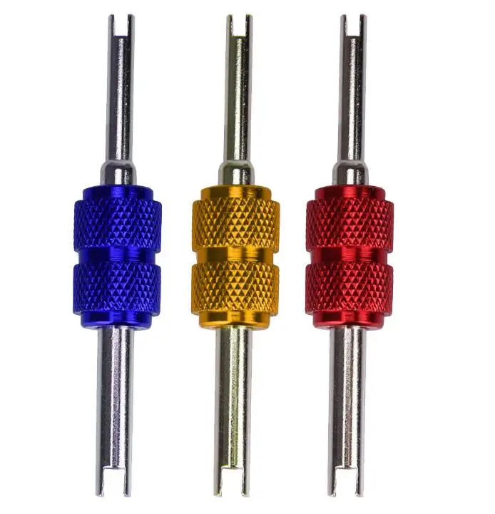 

1PC Tire Stem Valve Cores AUTO car-styling Remover Repair Kit Tool Screw Driver For Car Motorcycle Bike Tire Repair Install Tool