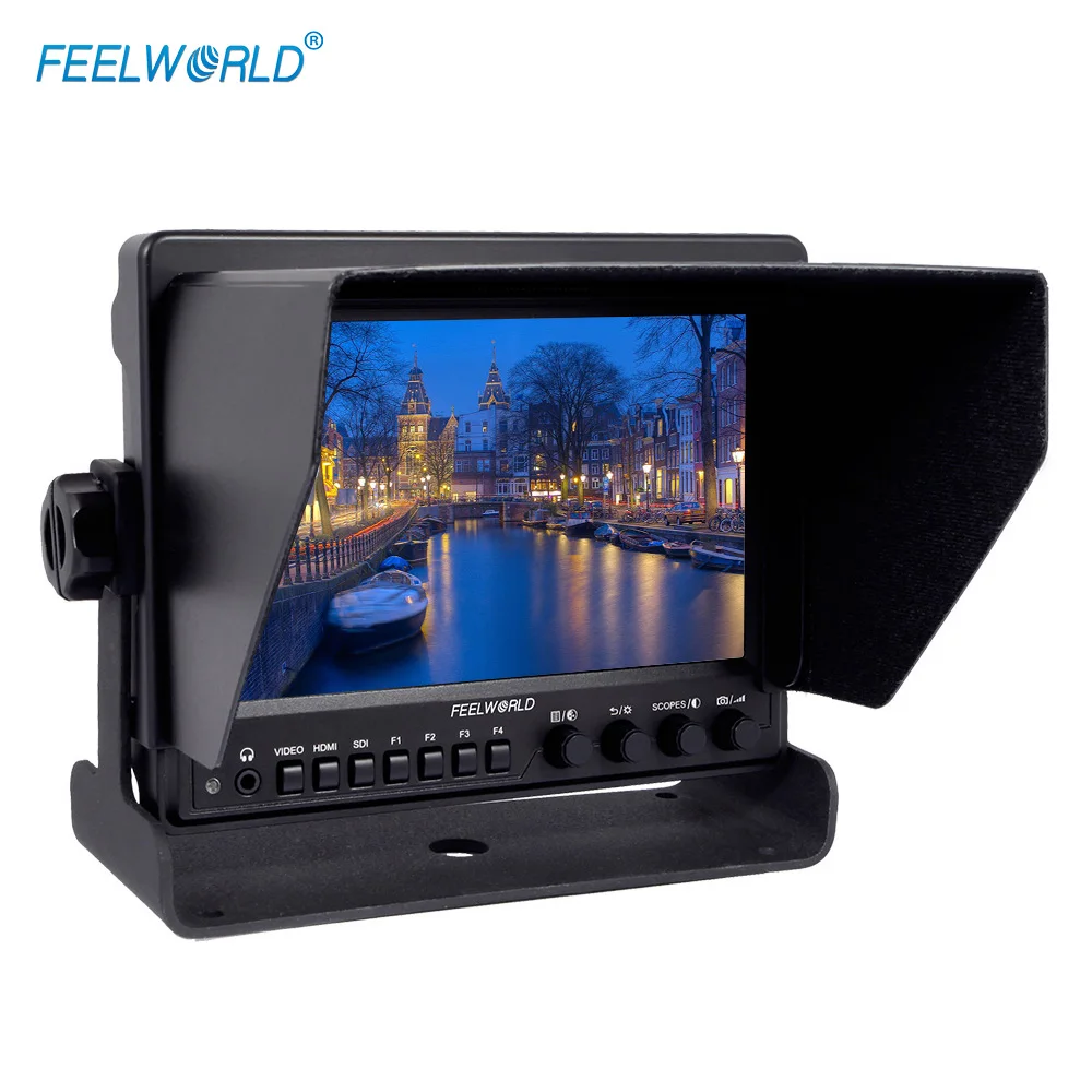

FEELWORLD Z7 7inch IPS LCD Screen Video Monitor HD 1280 * 800 Resolution HDMI Input Conversion to SDI Output for DSLR Camera