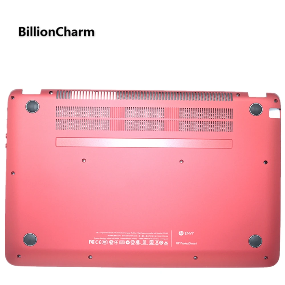 Упор для рук для hp Envy6 Envy 6-1000 Envy6-1000 клавиатура верхняя крышка и нижняя база Чехол черный/красный AM0QL000610